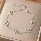 Gold Heart Bracelet