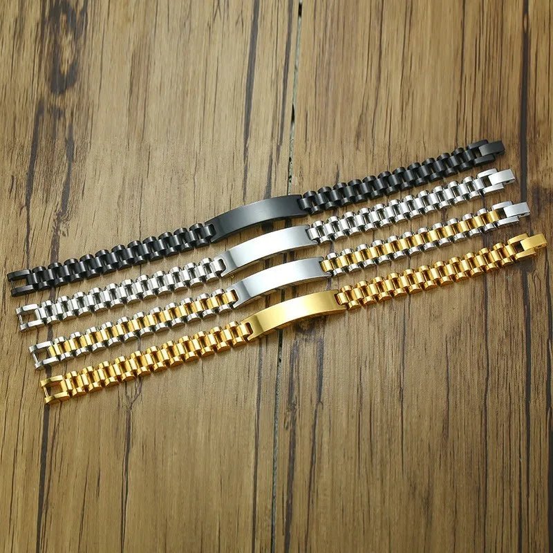 Stainless Steel Personalized Bracelet