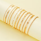 11 PCS Boho Ankle Bracelet