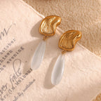 Irregular Water Droplet Earrings