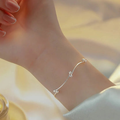 Sterling Silver Knot Bracelet