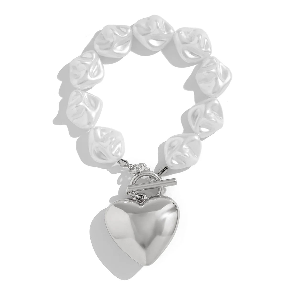 Pearl Heart Bracelet