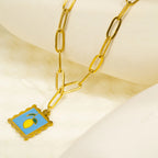 Whimsical Fruit Charm Necklace