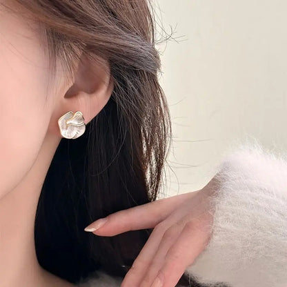 Camellia Stud Earrings
