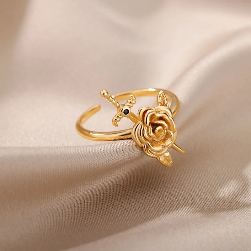 Rose Sword Ring