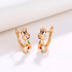 Colorful Giraffe Earrings