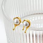 Melting Pearl Earrings