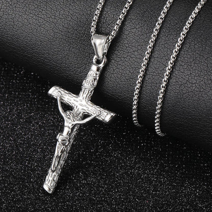 Jesus Crucifix Cross Necklace