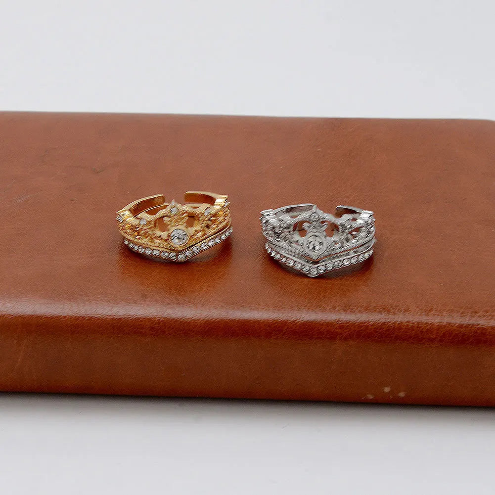 Crystal Crown Ring