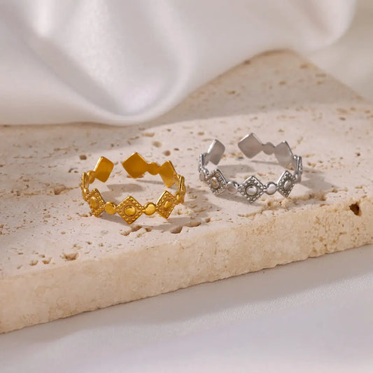 Square Block Ring