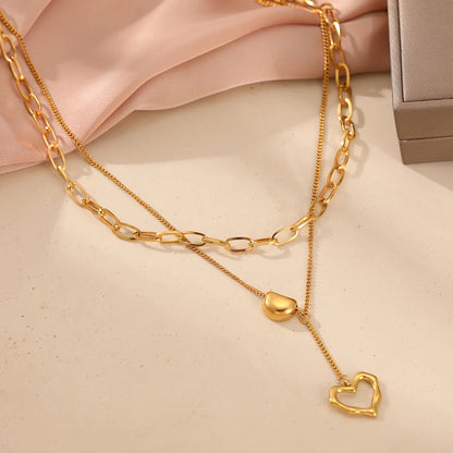 Double Layered Lovers Necklace