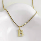 Initial Charm Necklace