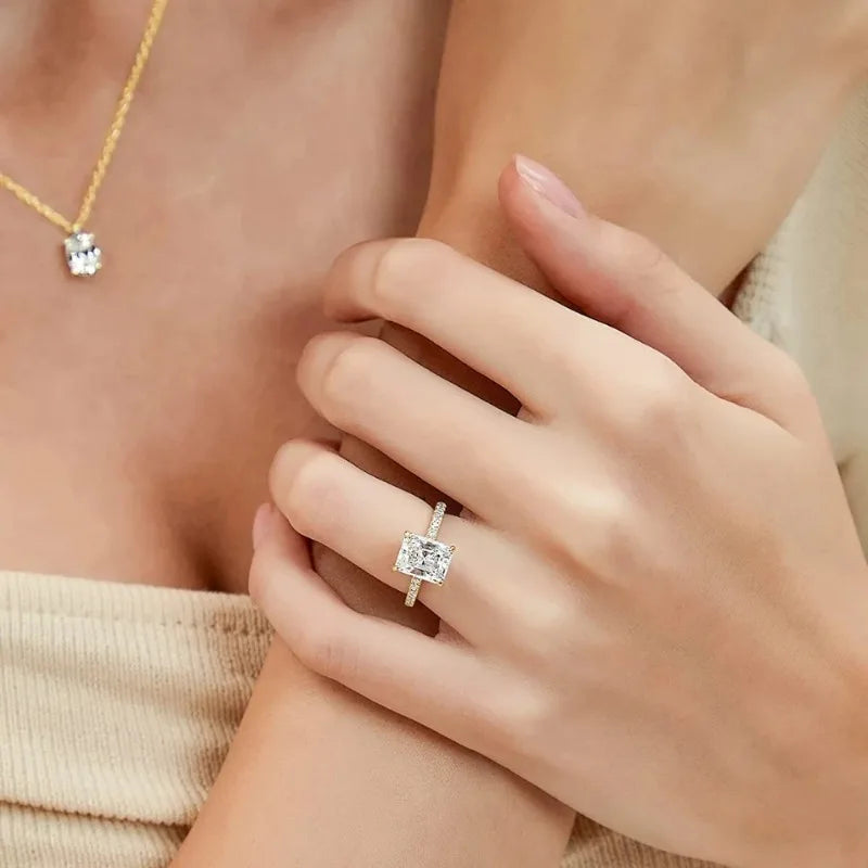 Zircon Charm Ring