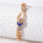 Crystal Snake Stone Bracelet