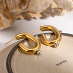Exaggerated C Shaped Earrings