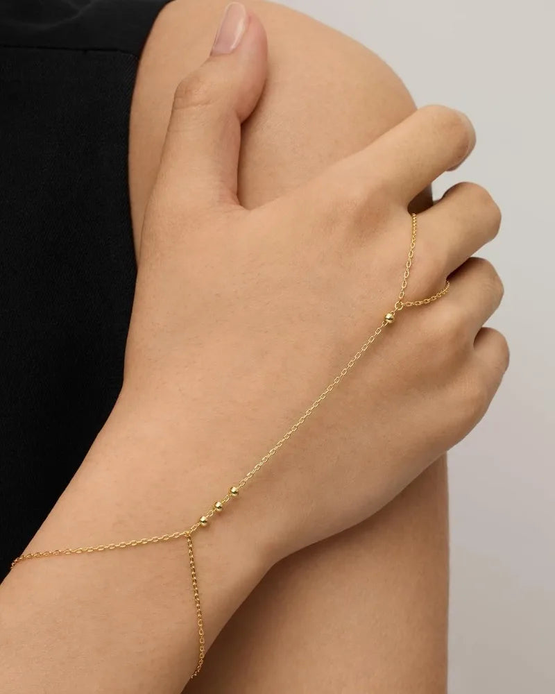 Gold Hand Chain