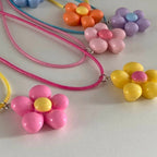 Colorful Flower Necklace