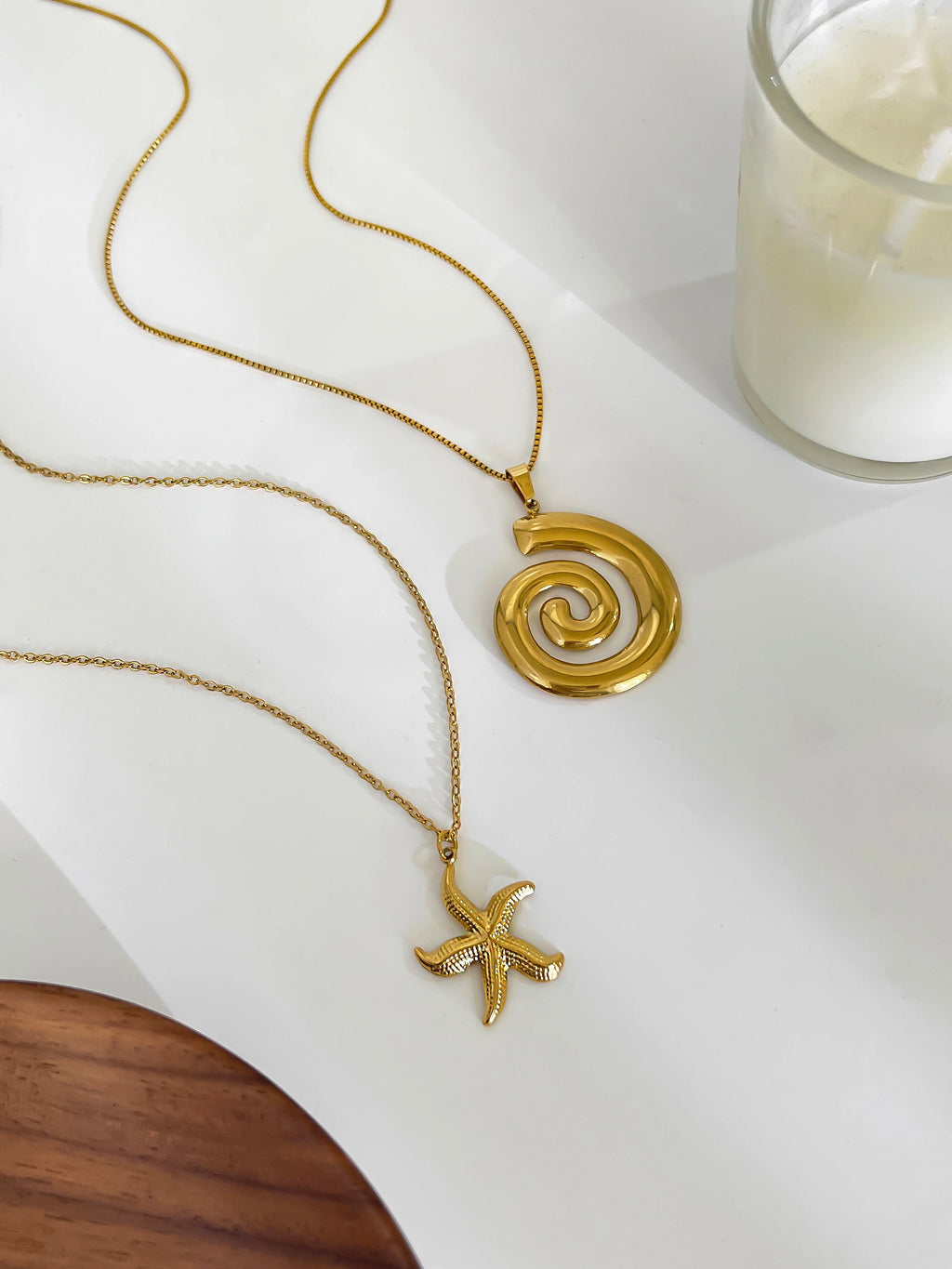 Starfish-Spiral Necklace