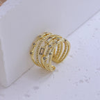 Inlaid Stones Ring