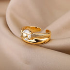 Plated Heart Ring