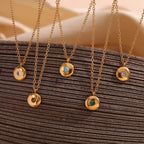 Birthstone Charm Necklace