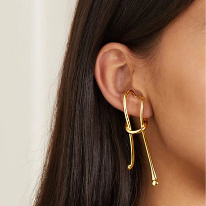 Irregular Ear Cuff Earrings