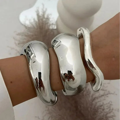 Geometric Cuff Bangle