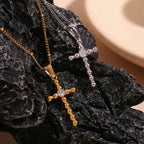 Beaded Cross Necklace