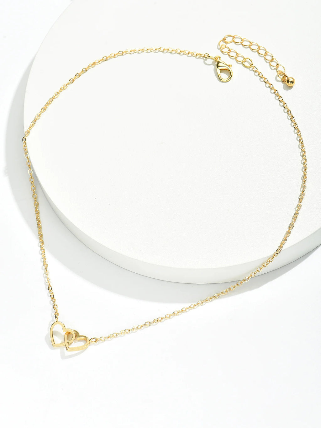 Interlocking Hearts Necklace