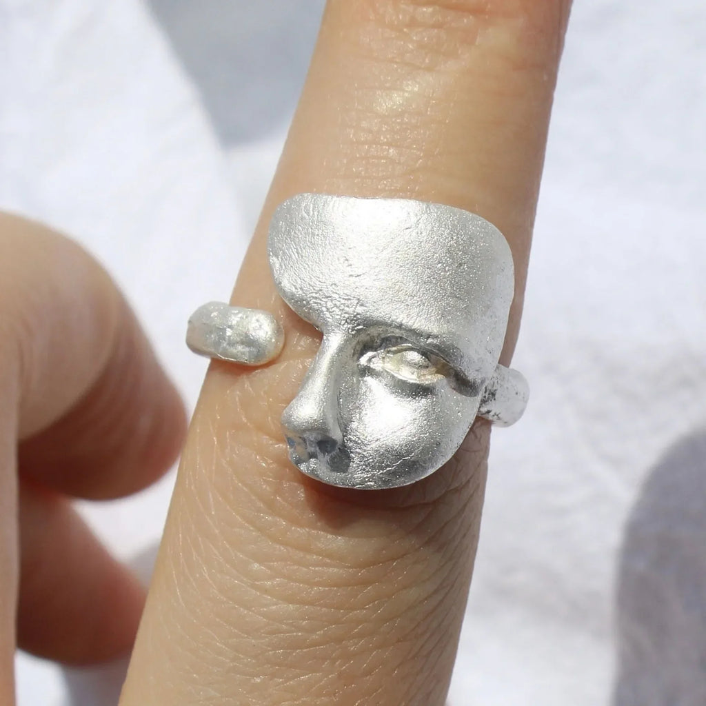 Creative Masked Face Ring
