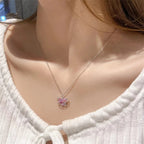 Planet Heart Arrow Necklace