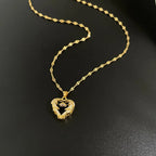 Heart Wing Necklace
