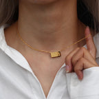 11:11 Rectangle Necklace