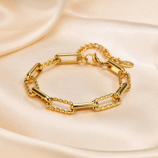 Paperclip Chain Bracelet