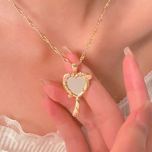 Dainty Magic Mirror Necklace