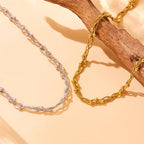 Weaved Bead Necklace