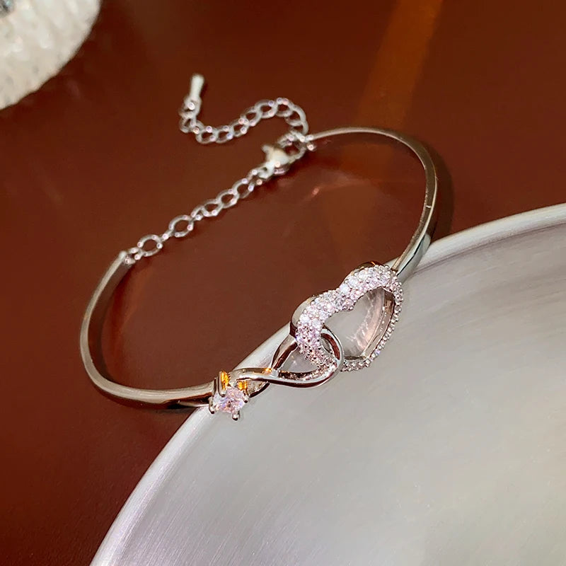 Infinity Heart Bracelet