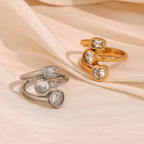 Stone Shapes Ring