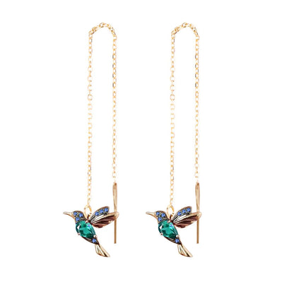 Hummingbird Dangle Earrings