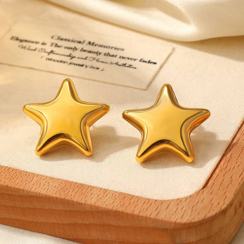 Star Stud Earrings