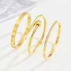 Golden Wrapped Bangle