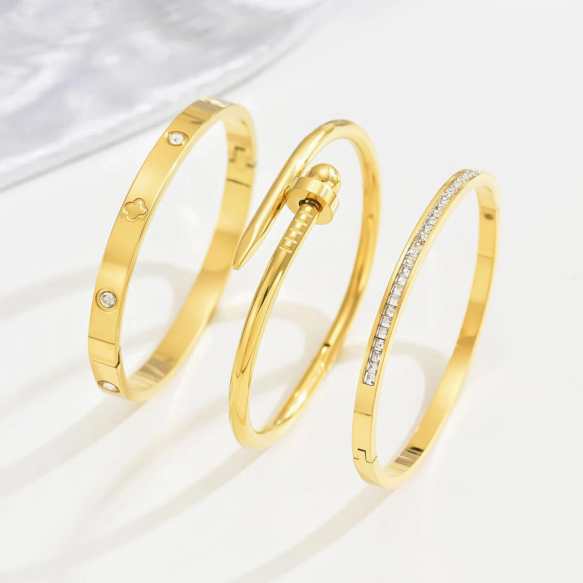 Golden Wrapped Bangle