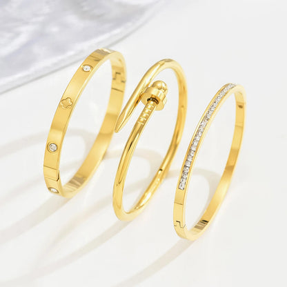 Golden Wrapped Bangle