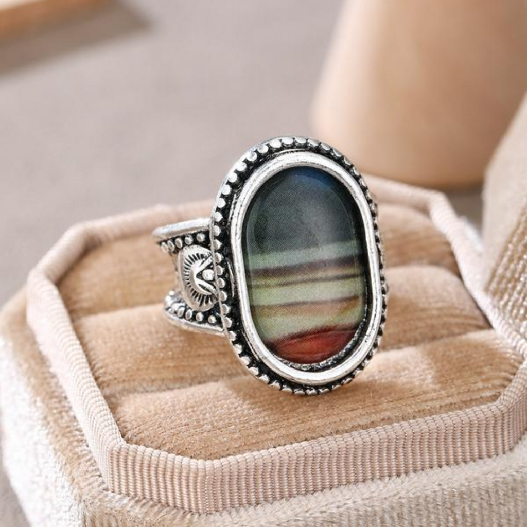 Boho Oval Ring