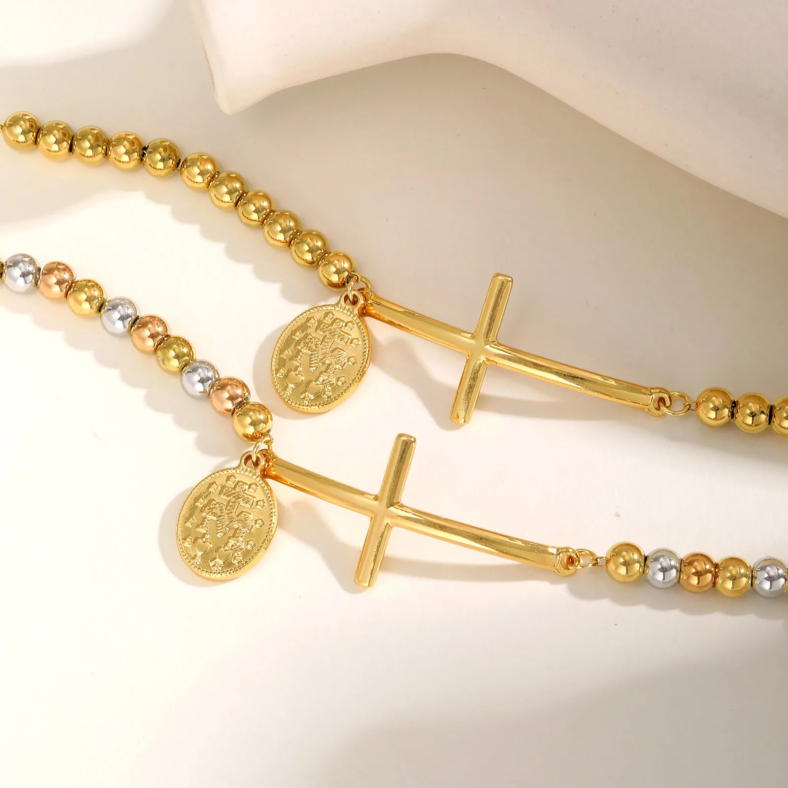 Cross St. Benedict Oval Bracelet