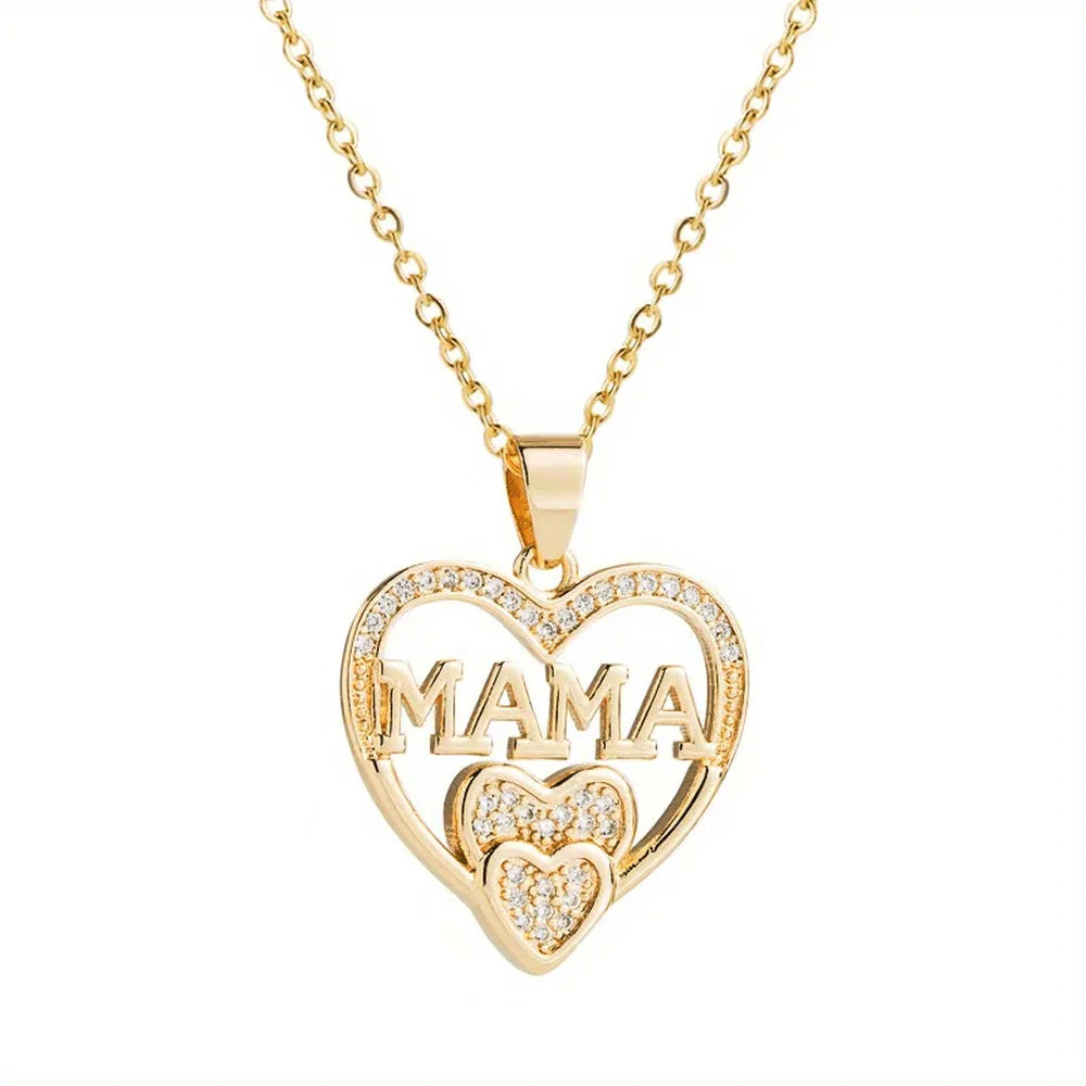 Golden Mama Love Necklace