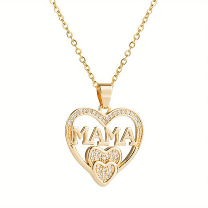 Golden Mama Love Necklace
