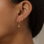 Star Drop Earrings