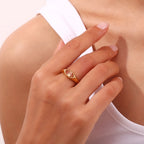 Horse Eye Signet Ring