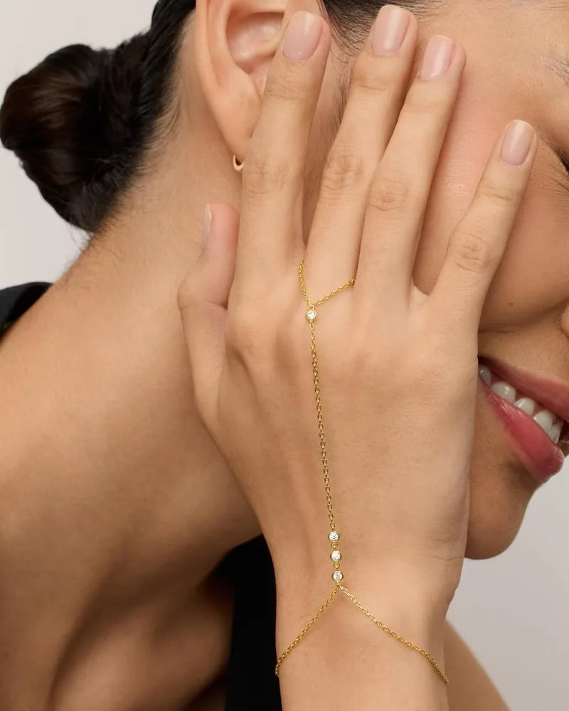 Gold Hand Chain
